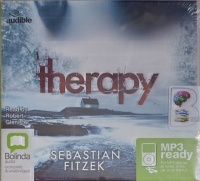 Therapy written by Sebastian Fitzek performed by Robert Glenister on MP3 CD (Unabridged)